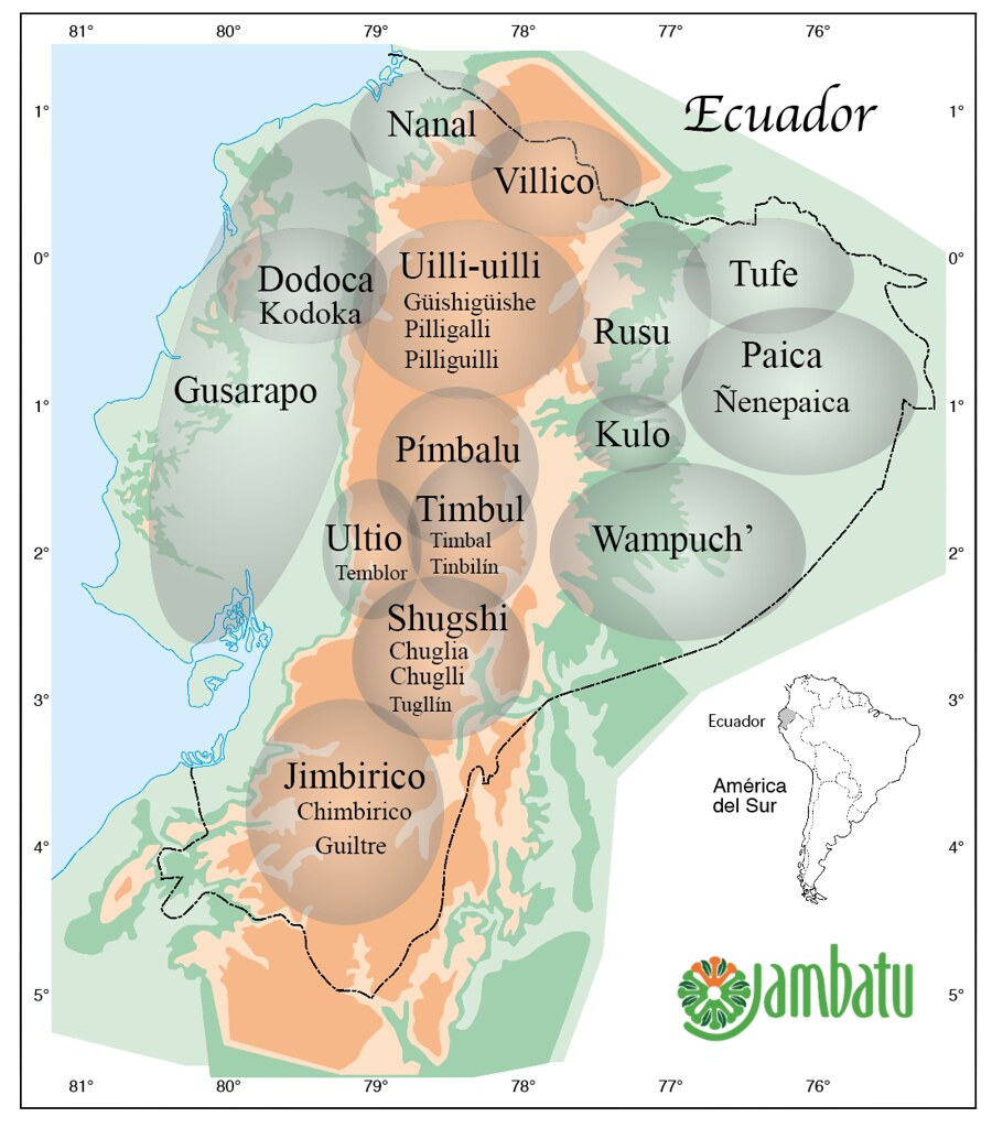 Mapa nombres comunes
